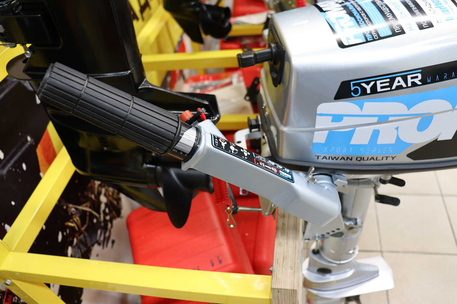 Лодочный мотор PROMAX SP5FHS (внешний бак 12 л) в Ельце