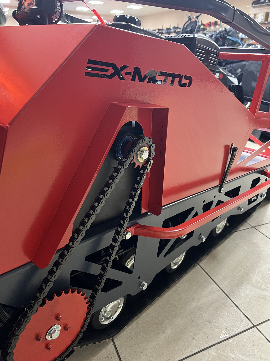 Мотобуксировщик EX-MOTO SNOWDOG S500 15л.с в Ельце