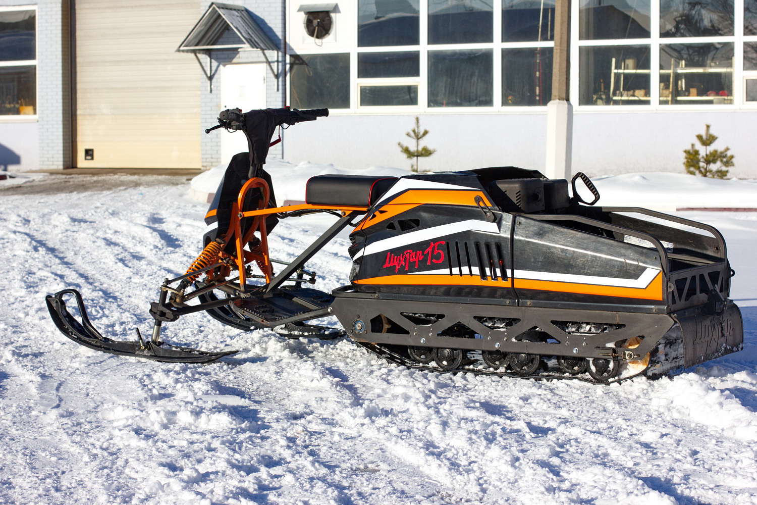 Мотобуксировщик IRBIS Мухтар 15 с лыжным модулем в комплекте в Ельце