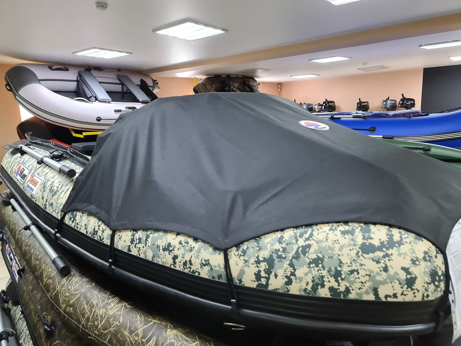 КОМПЛЕКТ НОСОВОГО ТЕНТА К ЛОДКЕ SMARINE AIR MAX 330 ЧЕРНЫЙ в Ельце