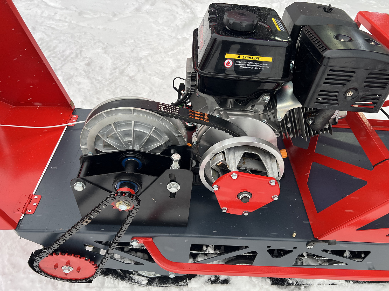 Мотобуксировщик EX-MOTO SNOWDOG S500 15л.с в Ельце