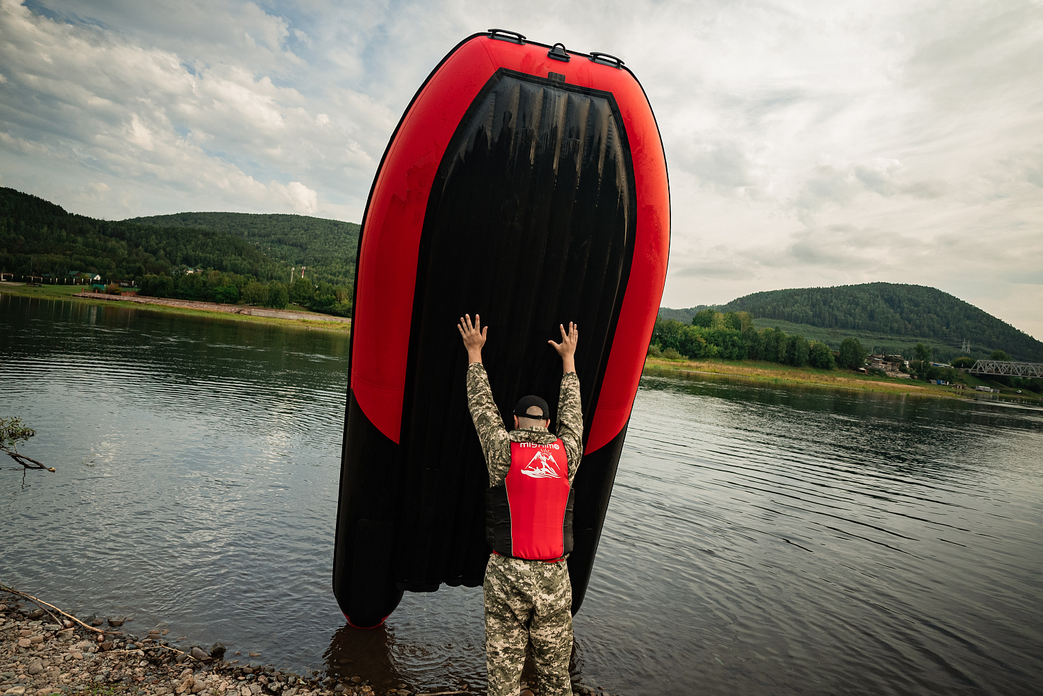 Лодка MISHIMO RIVER FJET PRO 470 под водомет в Ельце