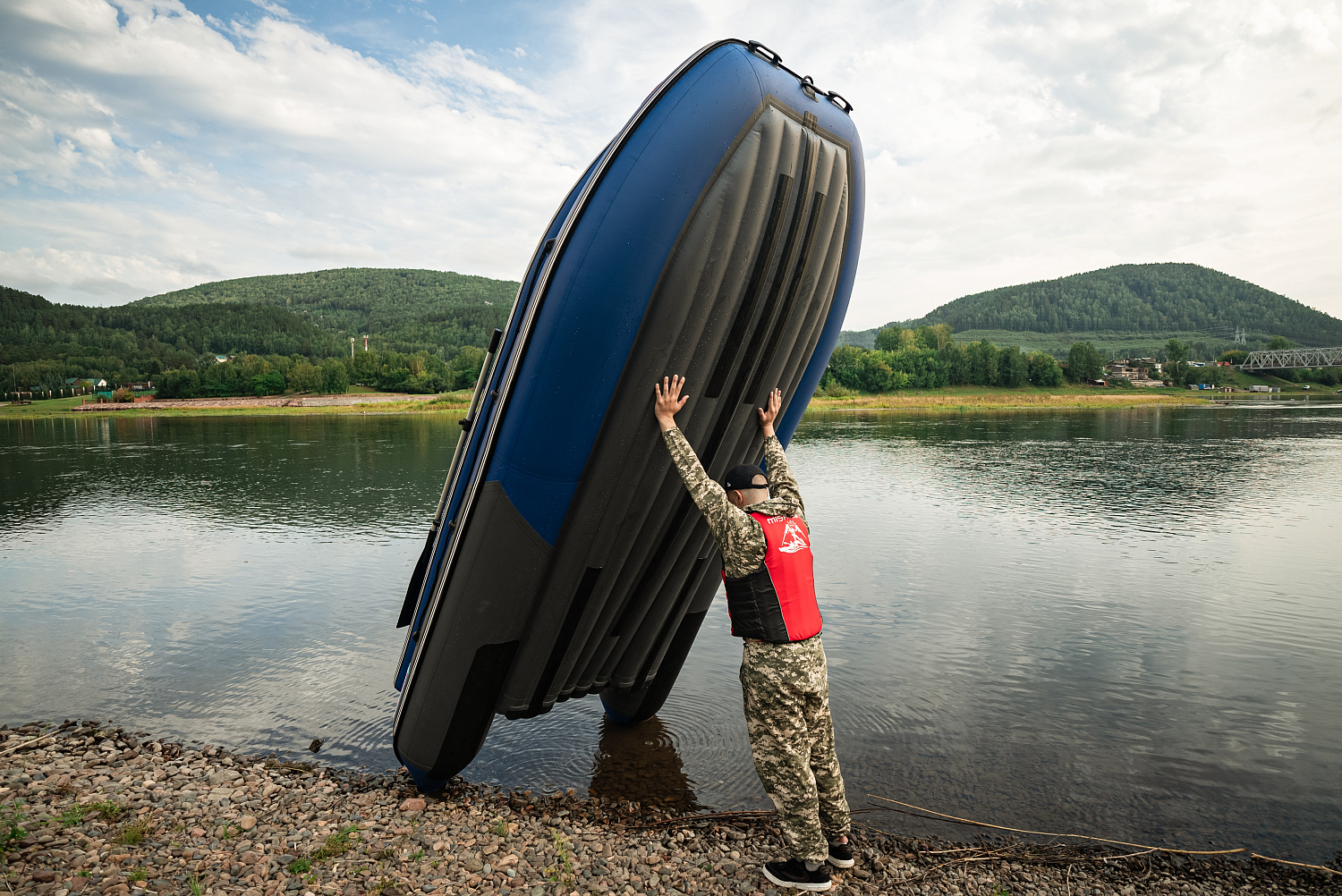 Лодка MISHIMO RIVER FJET PRO 470 под водомет в Ельце