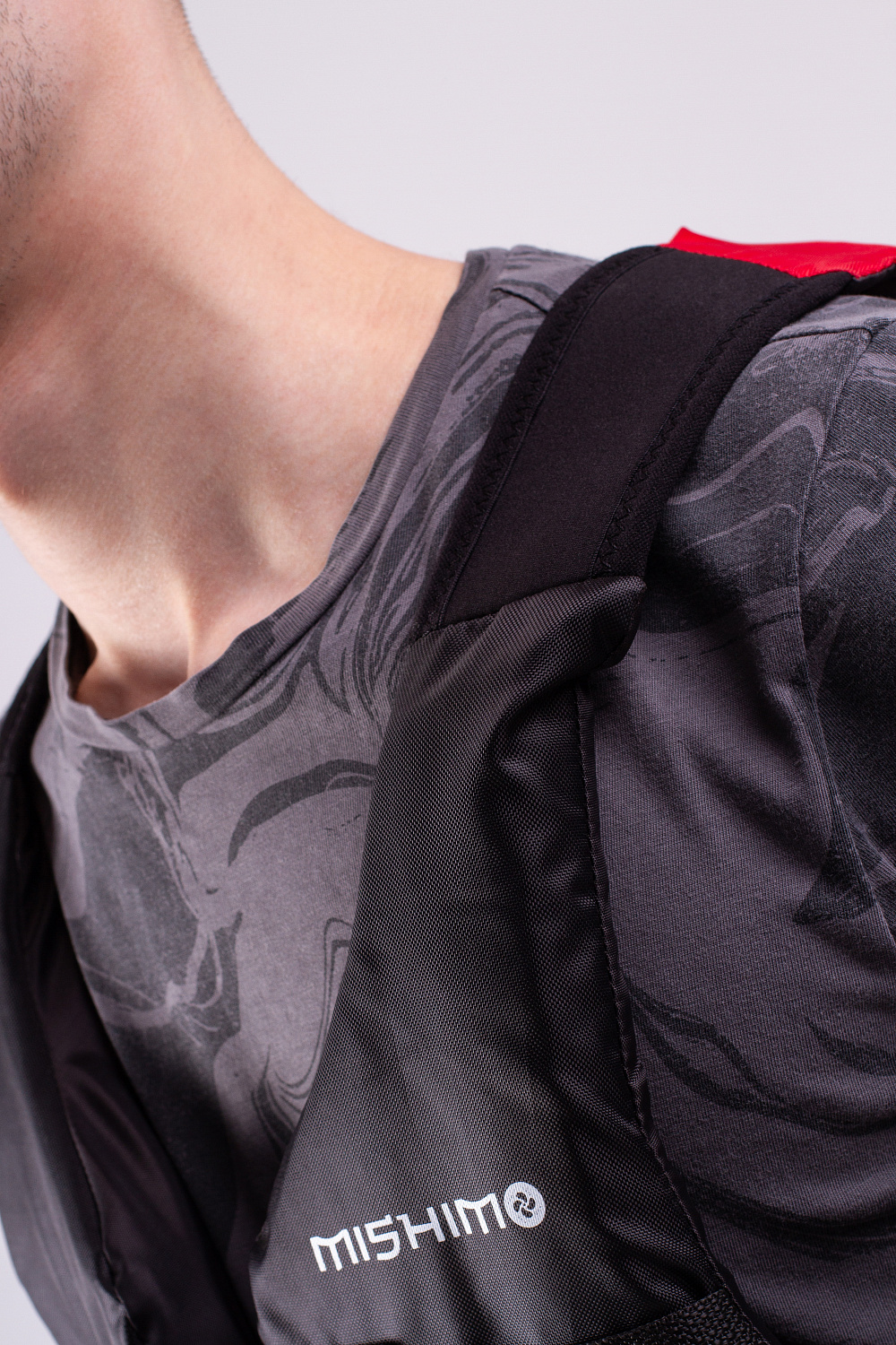 Жилет спасательный MISHIMO PRO Премиум качества Черно-красный в Ельце